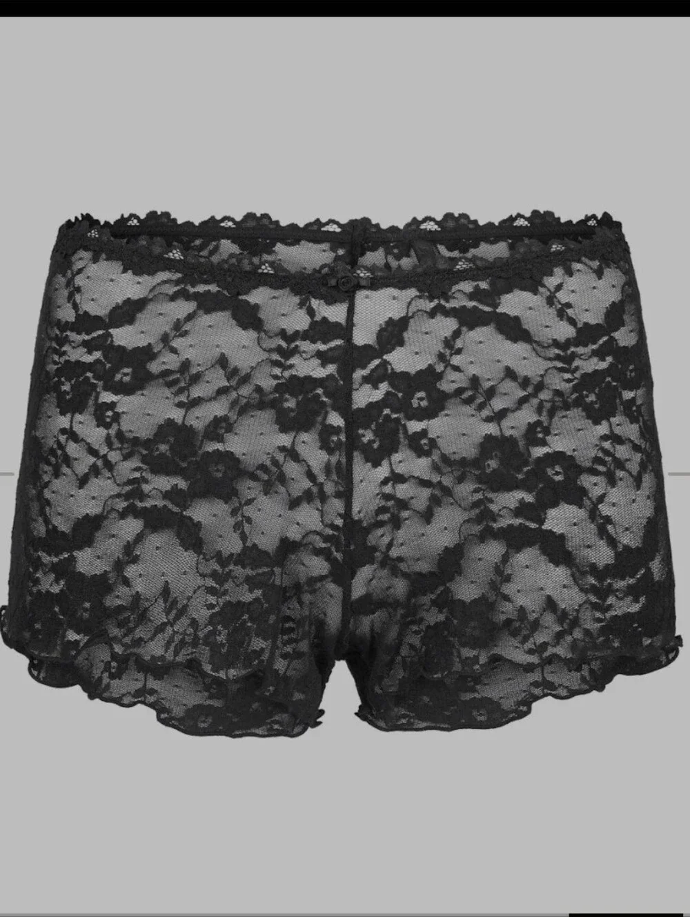 SKIMS Stretch Lace Triangle Cami and Short Set L
